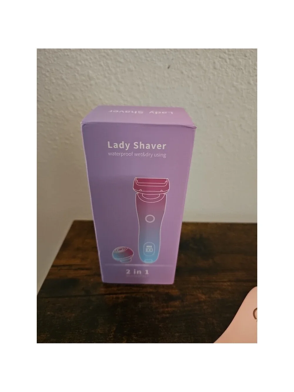 2 in 1 Dual Head Electric Lady Waterproof Shaver Razor for Women Private Parts